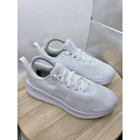 Nike Promina White Pure Platinum white Size 8 Women EUC - Picture 6 of 9